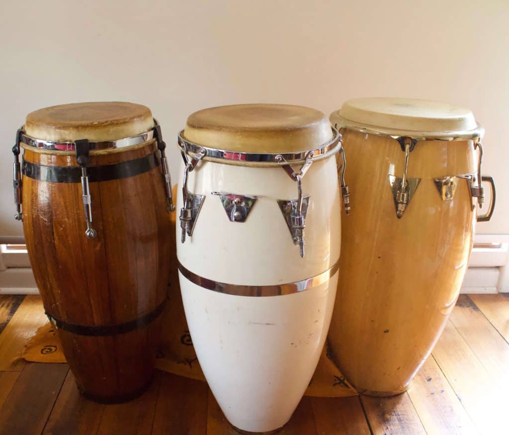 cuban bongo drums